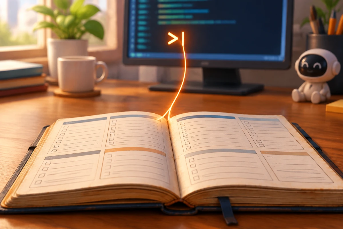 Схема: CLAUDE.md как постоянный якорь задачи между сессиями Claude Code