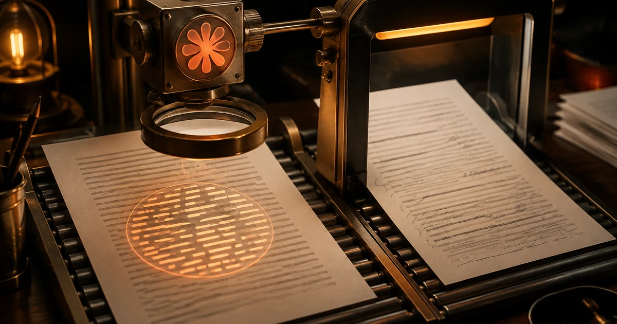 Водяной знак Claude AI в тексте — схема скрытой метки в токенах