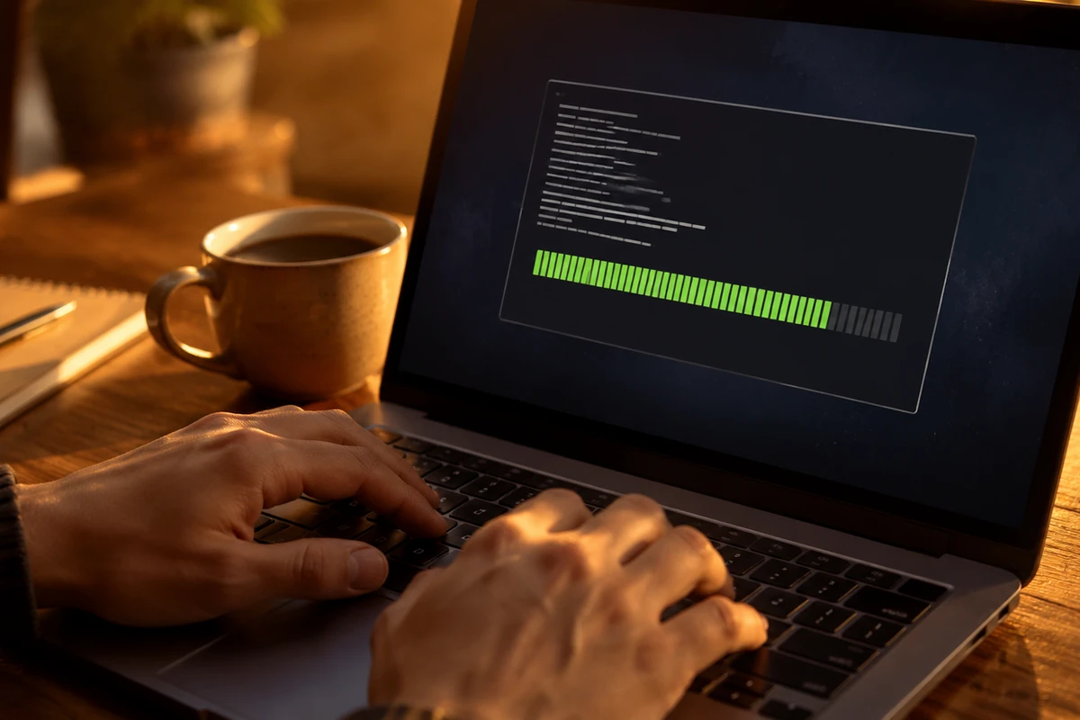Пошаговая установка Claude Code с вводом первой команды в терминале