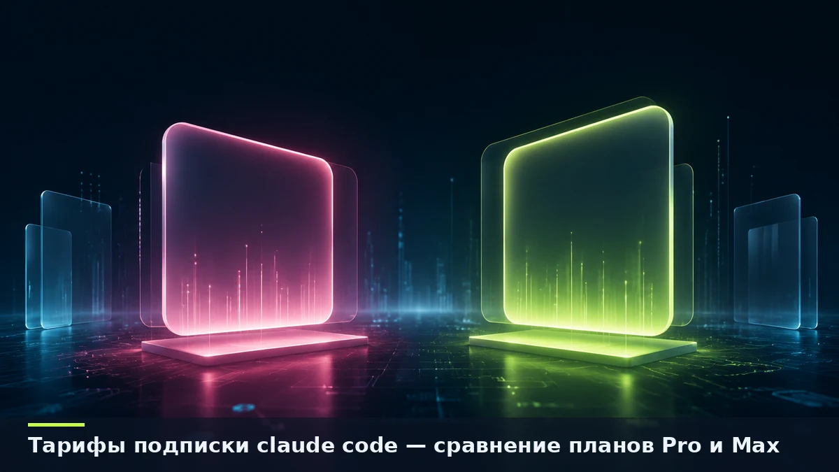 Тарифы подписки Claude code — сравнение планов Pro и Max