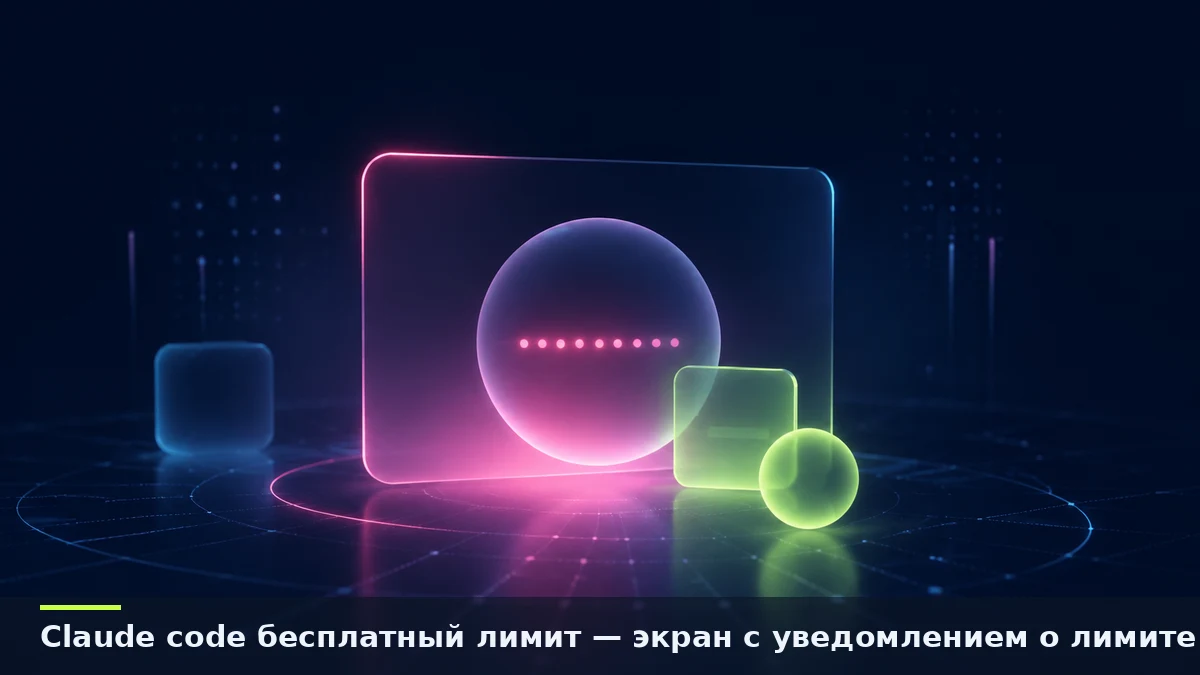 Claude code бесплатный лимит — экран с уведомлением о лимите сообщений