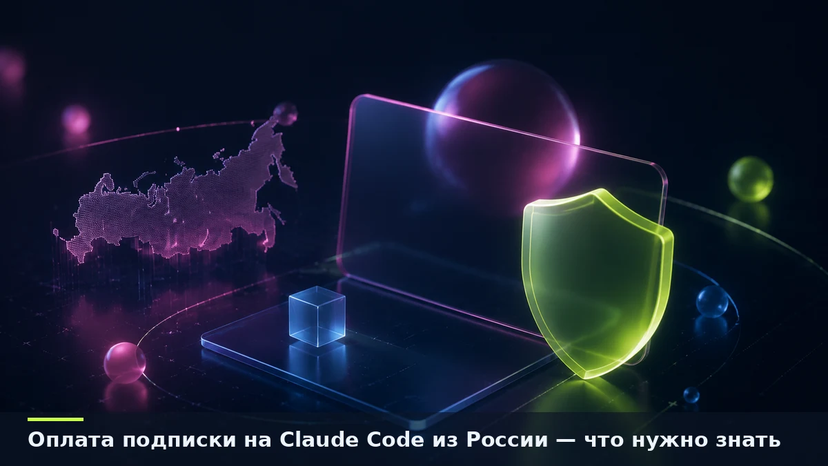 Оплата подписки на Claude Code из России — что нужно знать перед покупкой