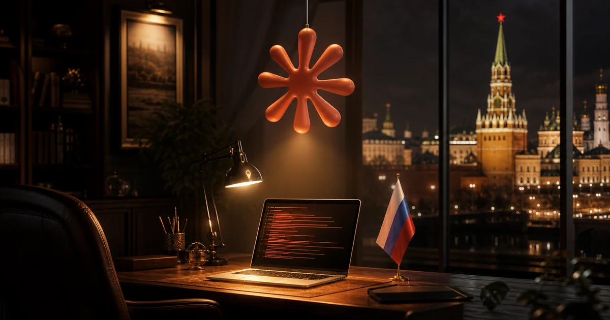 Иллюстрация к статье Claude code скачать в неоновой палитре