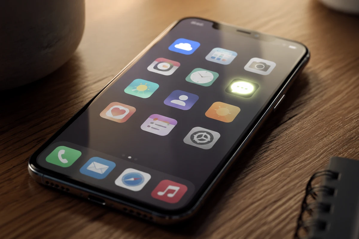 Интерфейс приложения Claude на iPhone с чатом и функциями