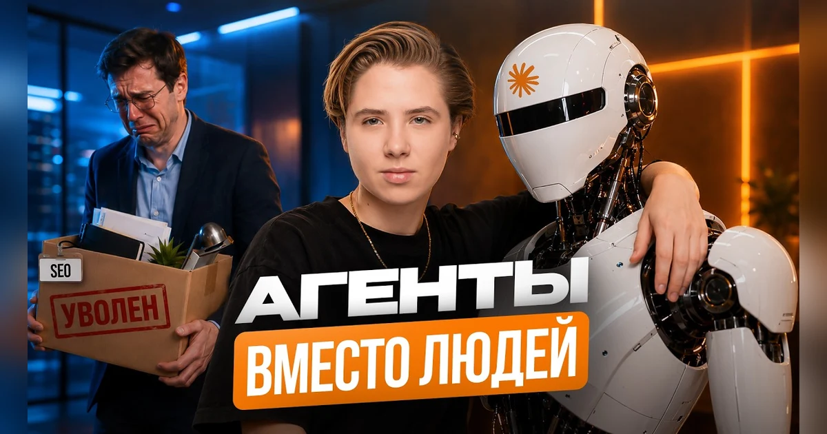 Кадр из видео: Как я заменила сеошника ИИ-агентом: опыт и цифры двух блогов