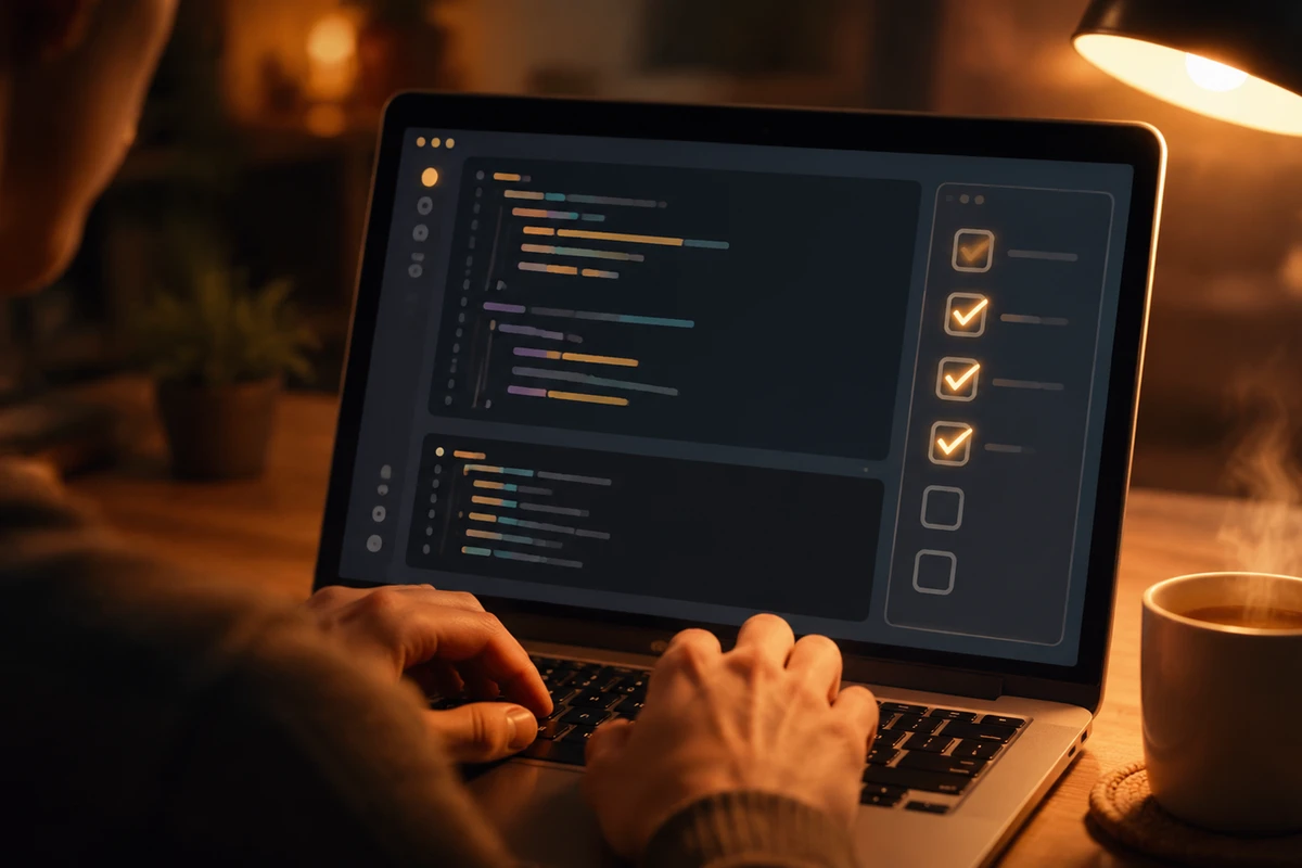 Скриншот интерфейса Claude Code с чек-листом установки для обучения Claude code с нуля