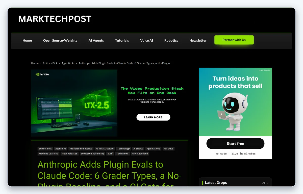 Скриншот: Anthropic добавила систему тестирования скиллов Plugin Evals в Claude Code (снято 13.09.2026)